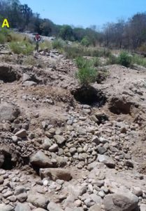 Alluvial Gold And Sapphire Working At The Centre Of Ndom Licence