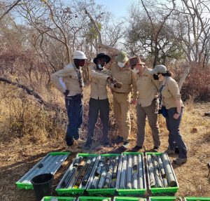 Geological Team Reviews The Core Hole Bbdd004 March 2021 Scaled E1616597342257