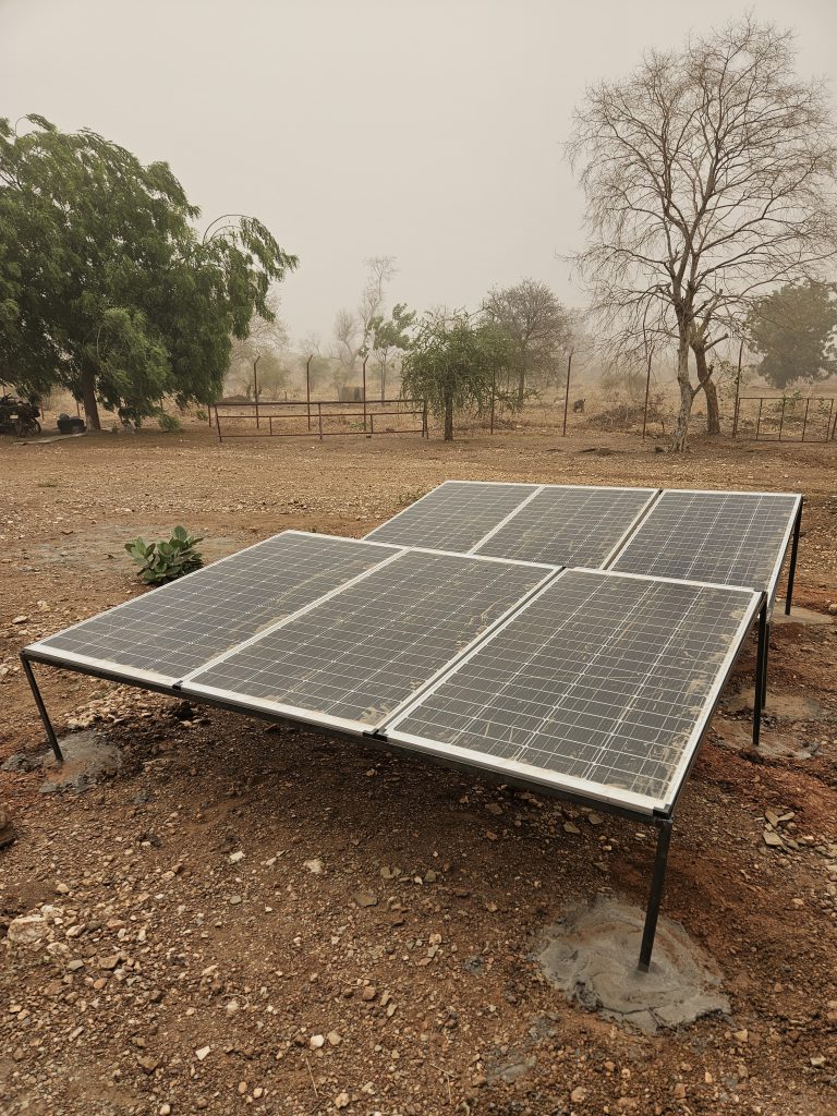 New Solar Panel Installation At Bibemi