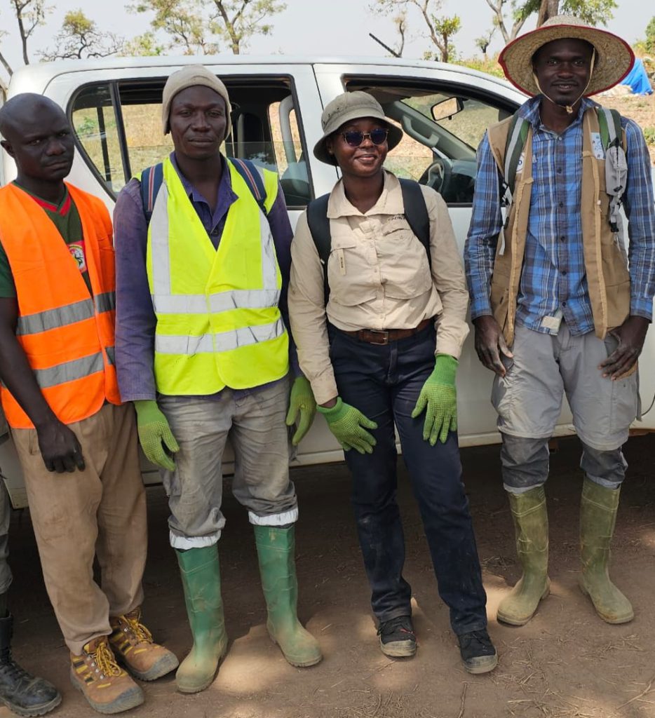 Soil Sampling At Mbe Feb 2024