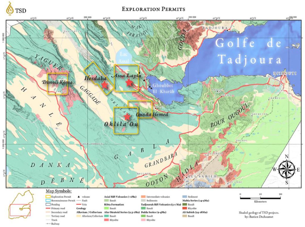 TSD licence map Tsd Licence Map