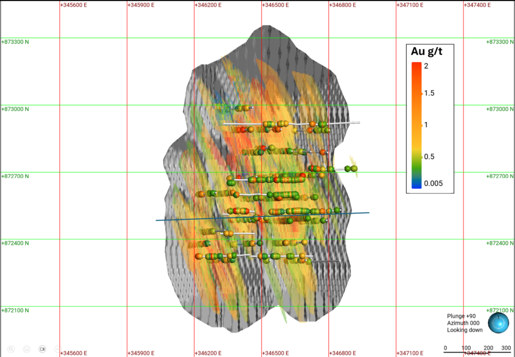 Plan View Pit Map